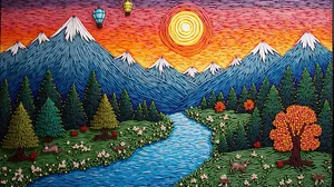 String Art Wilderness